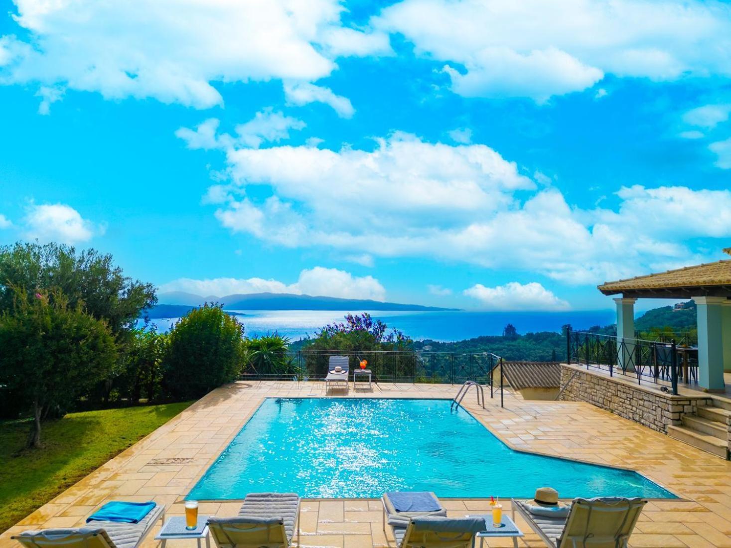 Villa Eleni Agios Stephanos Sidárion Exterior foto