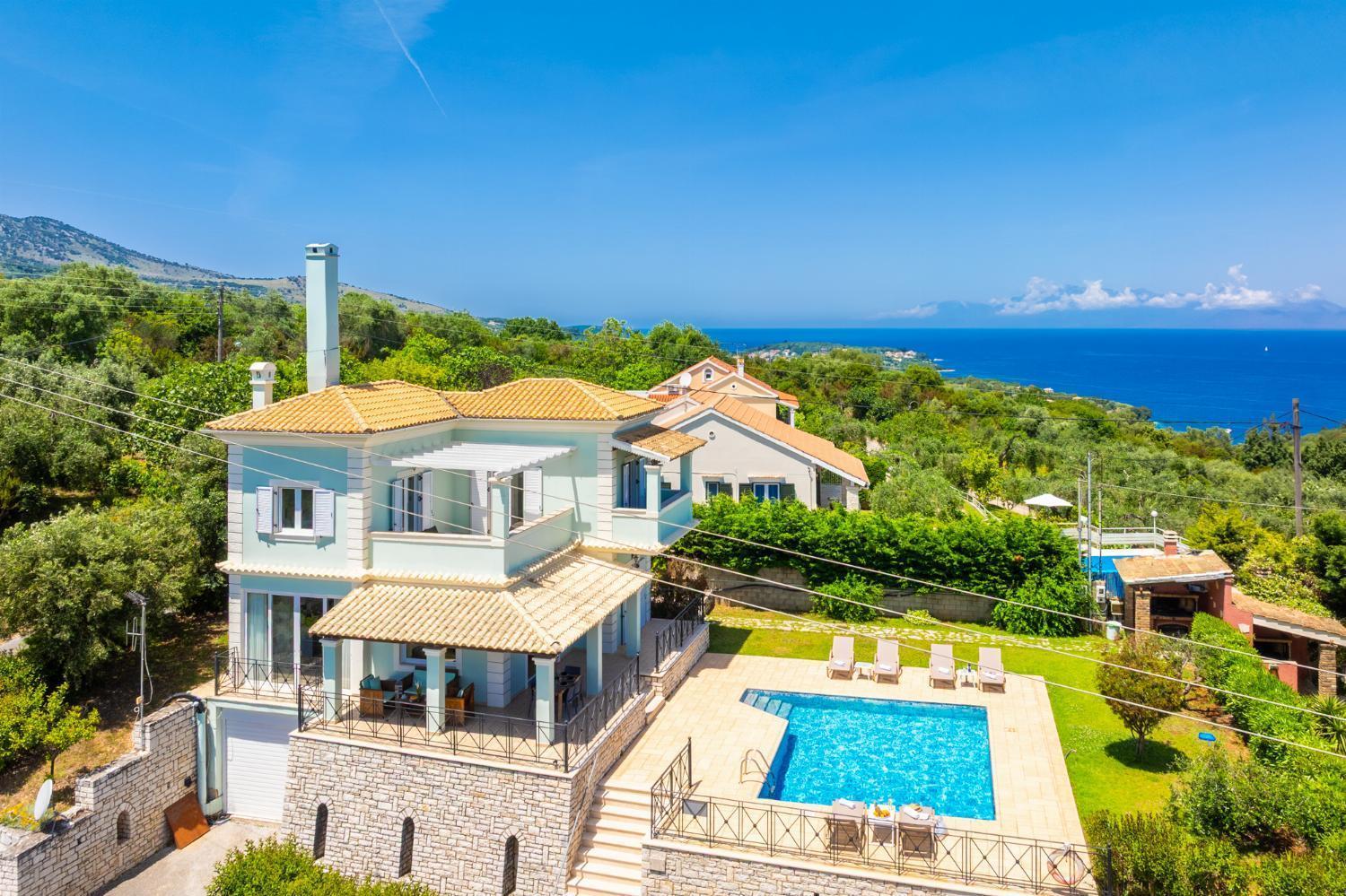 Villa Eleni Agios Stephanos Sidárion Exterior foto