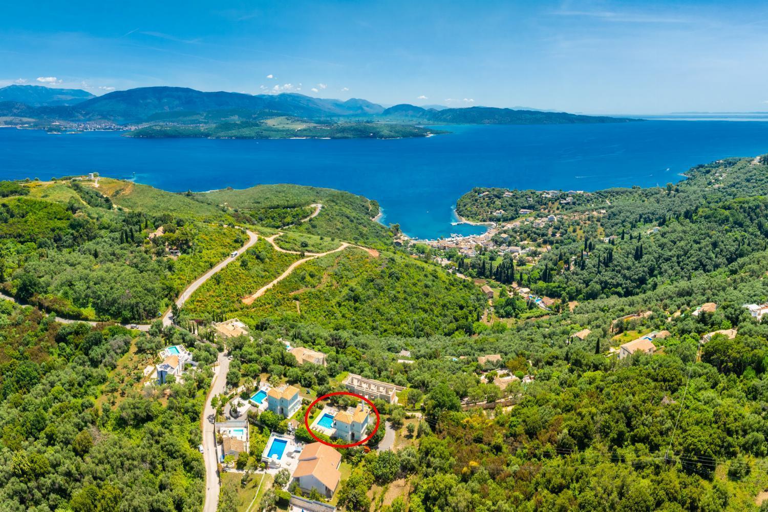 Villa Eleni Agios Stephanos Sidárion Exterior foto