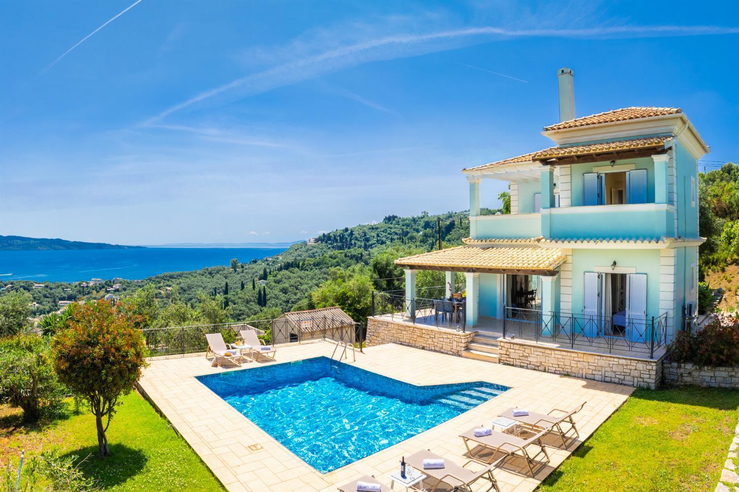 Villa Eleni Agios Stephanos Sidárion Exterior foto